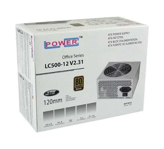 Lc-Power Netzteil 400w Lc500-12 (80+Bronze)