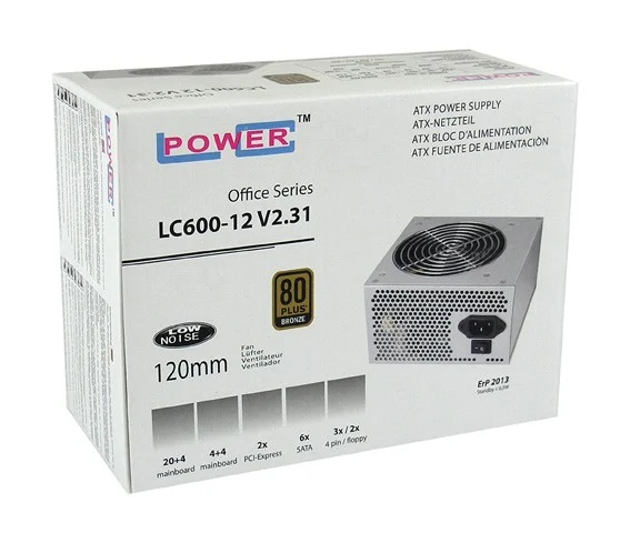 Lc Power Lc600-12 V2.31 - Power Supply - 450 Watt