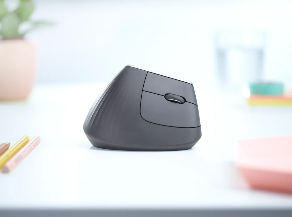 Rato &Oacute;ptico Logitech Mx Vertical Advanced Ergonomic Wireless 4000dpi Preto