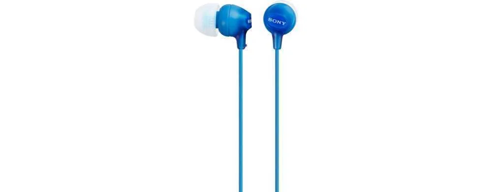 Headset Mdr-Ex15ap Blue