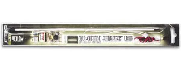 L&acirc;mpada Tubular 180-800v N&eacute;on 10cm Amarela + Fonte