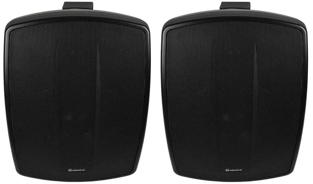 Conjunto de 2 Colunas Ip44 8" 8 Ohms Preto