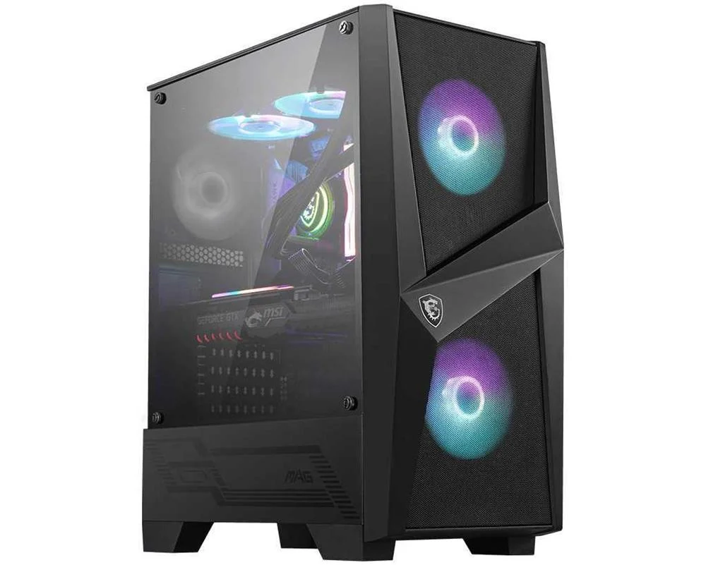 Torre Atx Msi Mag Forge 100r Argb Negro
