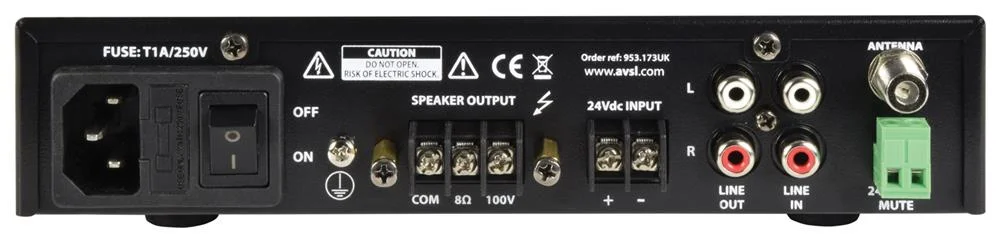 Amplificador Ultra Compacto Serie Um 100v 30w