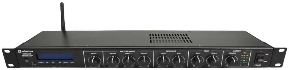 Mm3260 Mixer-Amp 1u 2 X 60w