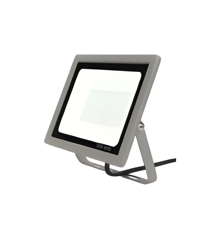 Projetor Led Slim Rgb-w C/comando Cinza 30w