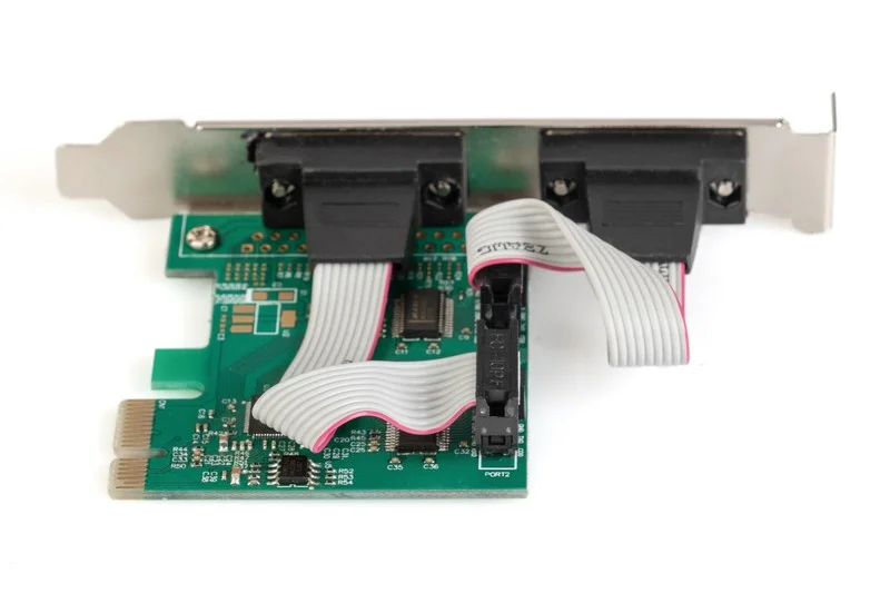 Digitus Pci Expr Card 2x D-Sub9 Seriell Ports  + Lowprofile Retail