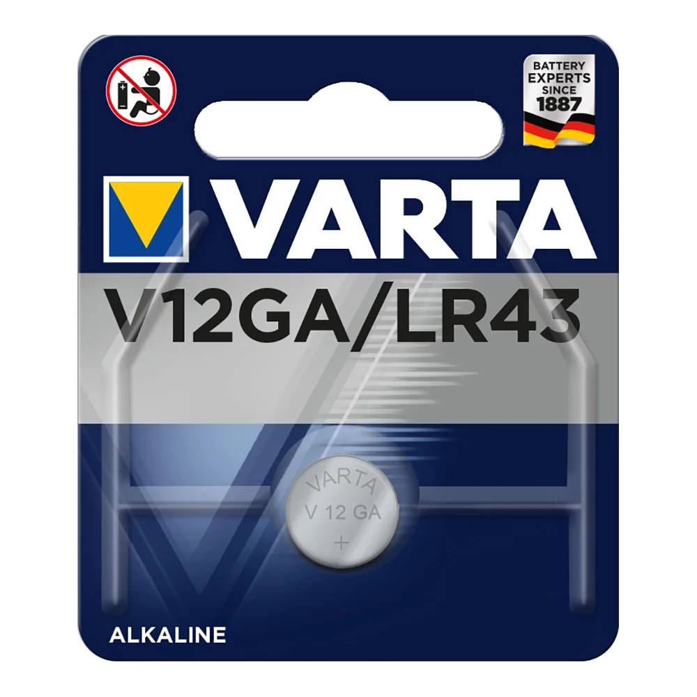 Varta Batterie Electronics V12ga  Lr43                  1st.