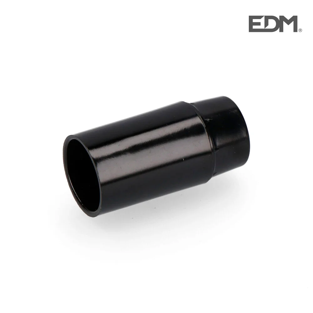 Casquilho Baquelite Refor&ccedil;ado E14 Preto (Retractilado) Edm