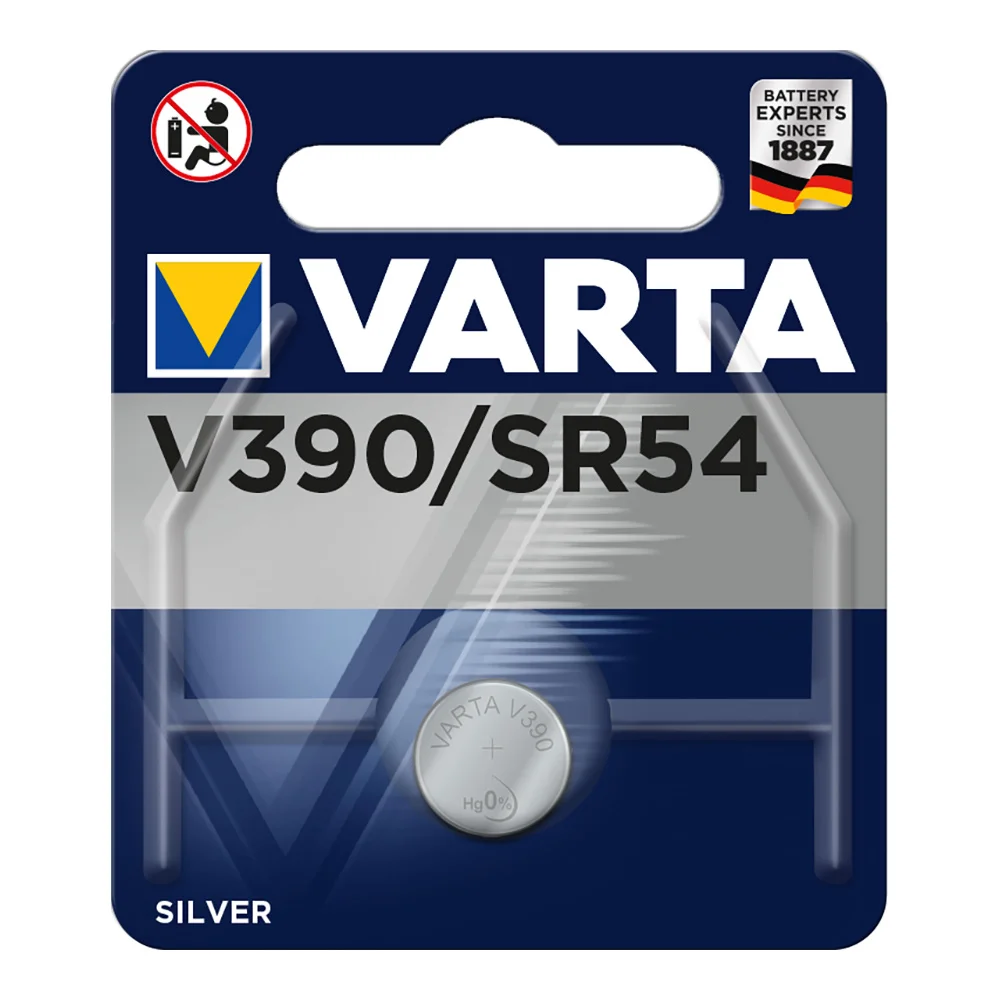 Pilha Varta V390  Blister 1 Un