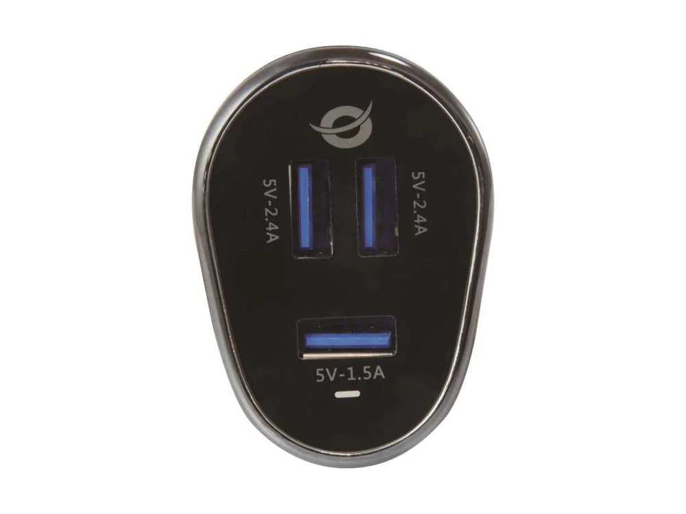Carregador Auto Conceptronic Carden 3-Puertos 31..