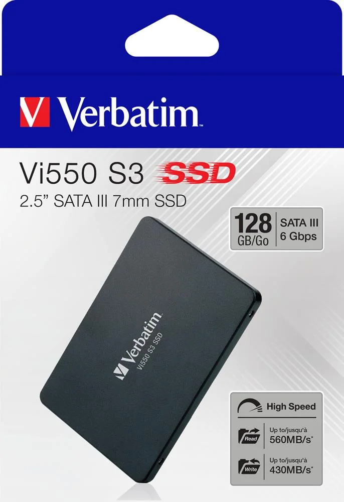 Verbatim Vi550 S3 2,5  SSD 256gb Sata Iii                   49351