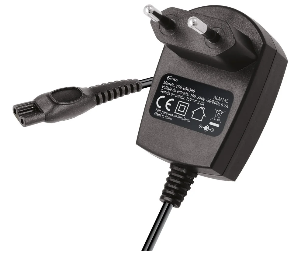 Alimentador para M&aacute;quinas Aparar/Barbear 15v 360ma