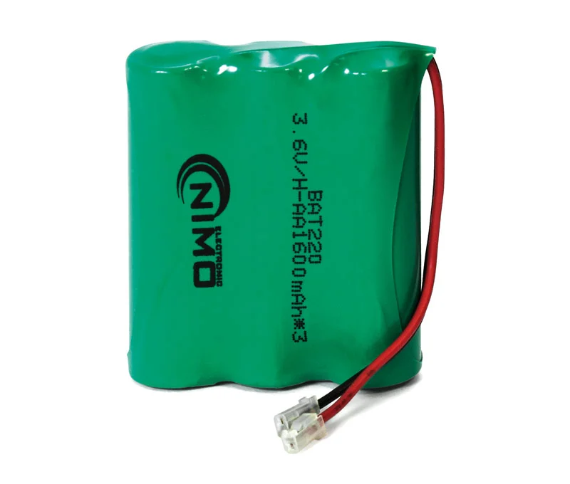Pack de Bater&iacute;as 3,6v/1600mah Ni-Mh
