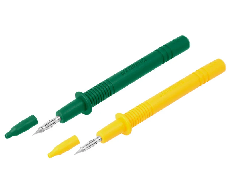 Puntas de Prueba para 4,0mm, Verde Y Amarilla