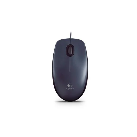 Logitech M90 Corded Mouse Grey (910-001793)