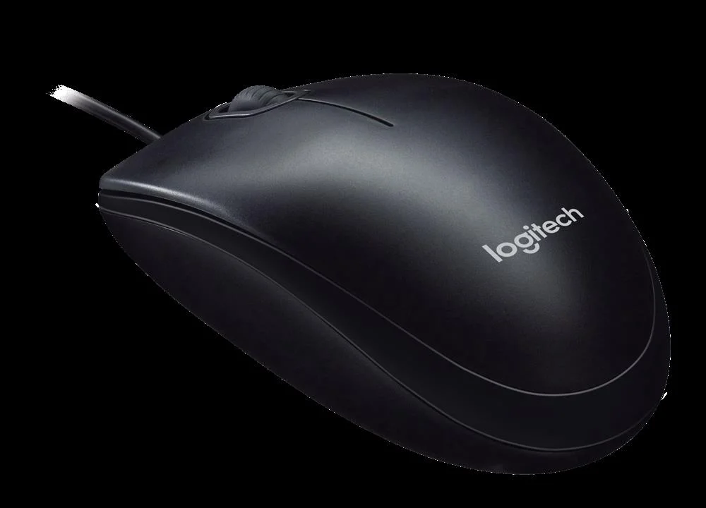 Logitech M90 Corded Mouse Grey (910-001793)