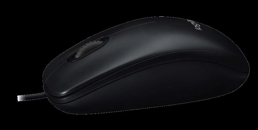 Logitech M90 Corded Mouse Grey (910-001793)