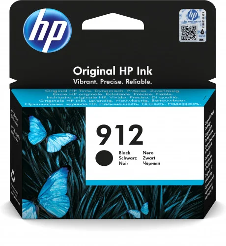 Cartucho Tinta Hp 912 Negro Oj 8022 (3yl80ae) Hp