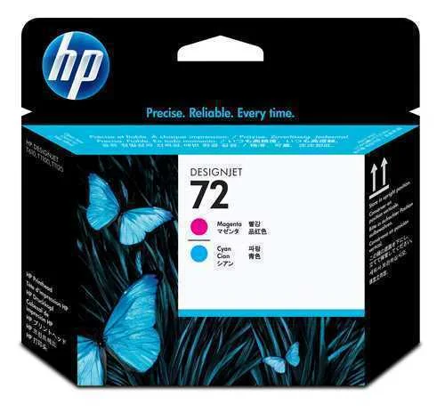 Cabe&ccedil;a de Substitui&ccedil;&atilde;o Hp 72 Ciano Magenta 