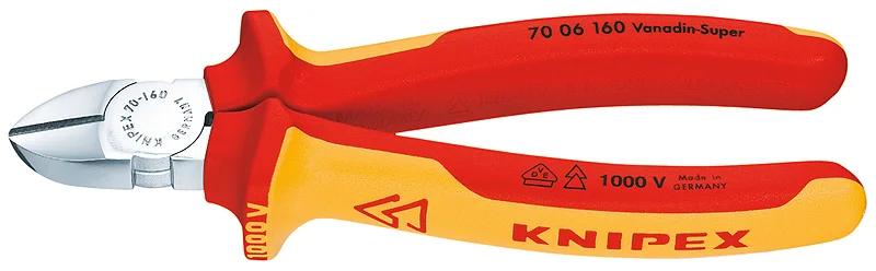 Alicate de Corte Diagonal Vde 125 Mm