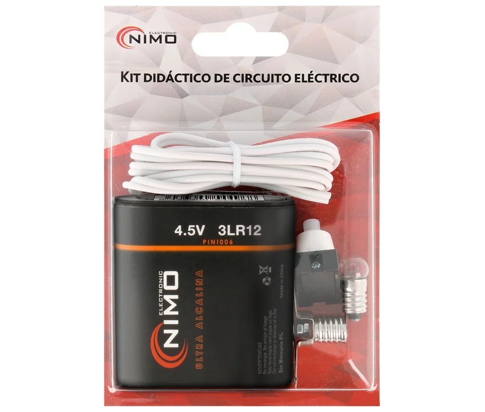 Kit Did&aacute;tico De Circuito El&eacute;trico