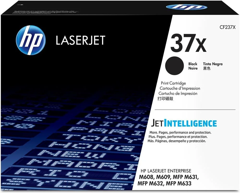 Toner Alta Capacidad Negro 37x Hp