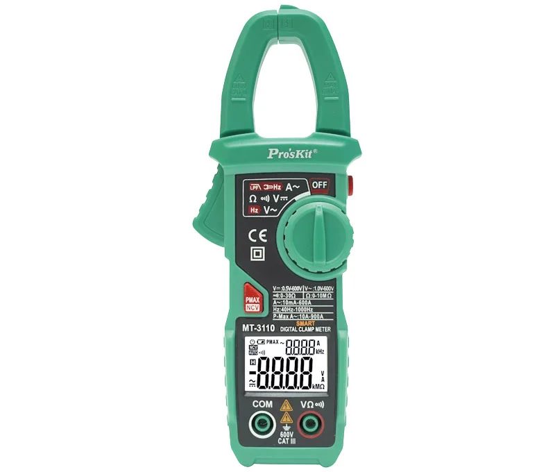 Pin&ccedil;a Amperimetrica Com Auto Range  600a Ca