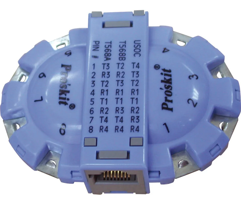 Adaptador para Pruebas de Conectores Modulares