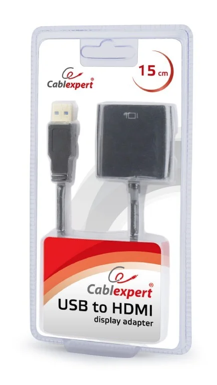 Adaptador Gembird Usb 3.0 a Hdmi Negro