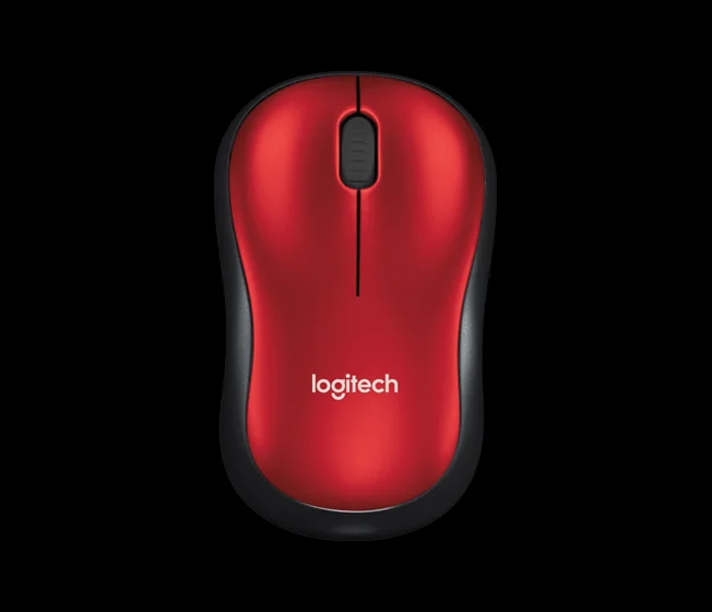 Logitech Wireless Mouse M185 Red (910-002240)