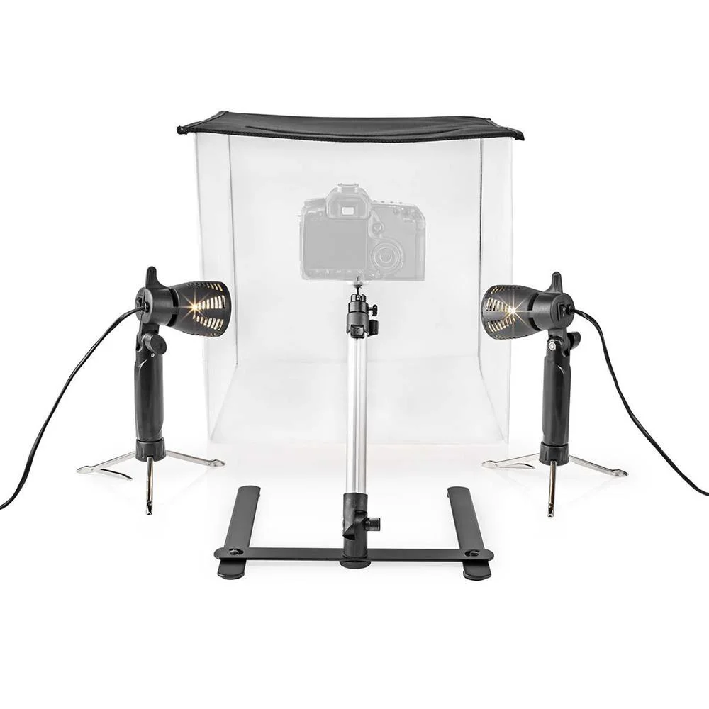 Kit de Estudo Fotogr&aacute;fico  40 X 40 Cm  6500 K .