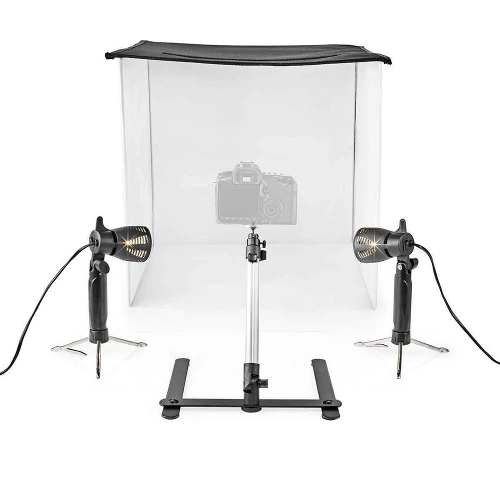 Kit De Estudo Fotogr&aacute;fico  60 X 60 Cm  6500 K .