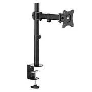 Suporte Mesa para Monitor 13 a 27p, Braco 274mm - Preto
