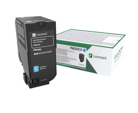 Lexmark Return Print Cart. 75b20c0 F?r Cx727/Cs728 Cyan