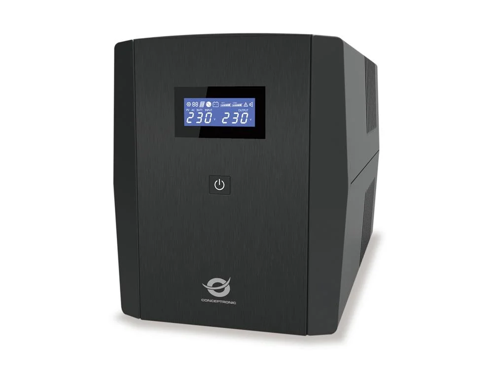 UPS Conceptronic 1200VA 720W IEC + schuko socket .