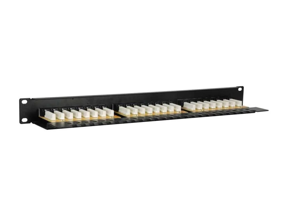 Patch Painel Equip Cat.6 24-Port 19 Inch 1u, Preto.