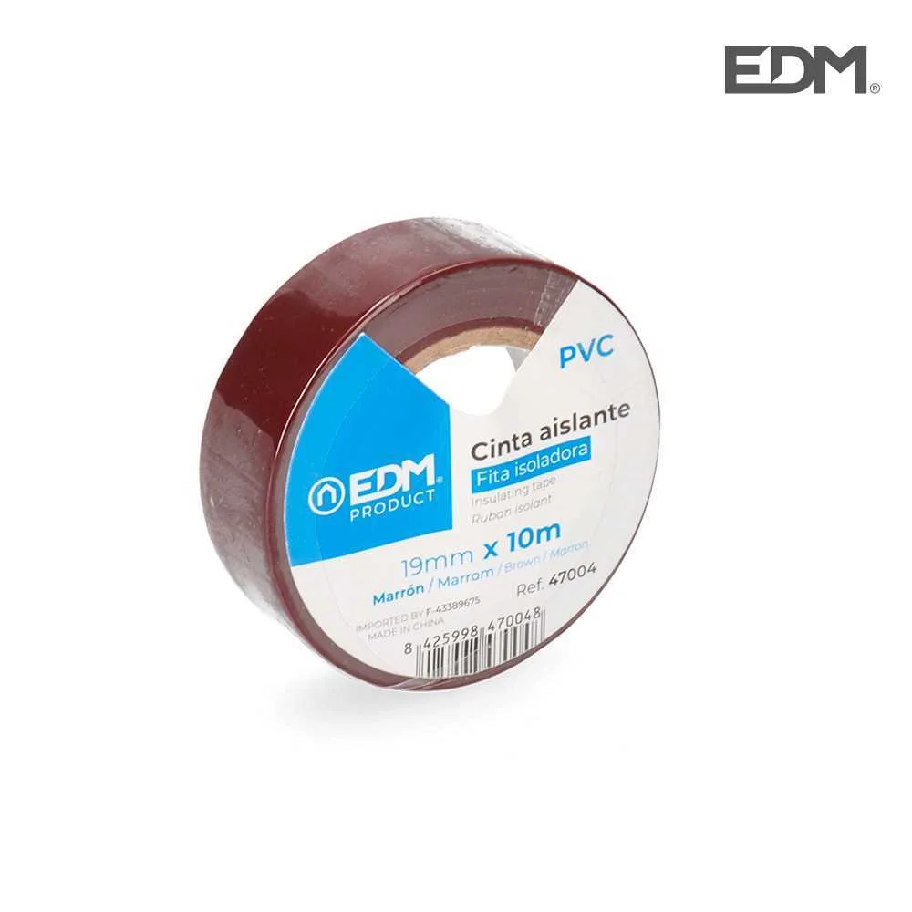 Fita Isoladora 10m X 19mm Castanyo Edm Alta Qualidade