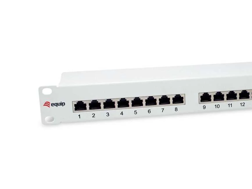 Patch Painel Equip Cat.6 24-Port 19 Inch 1u Light-.