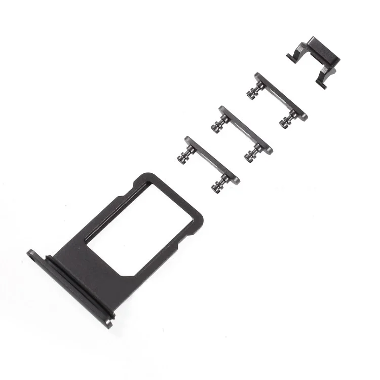 Kit De Bot&otilde;es Para iPhone 8 Preto