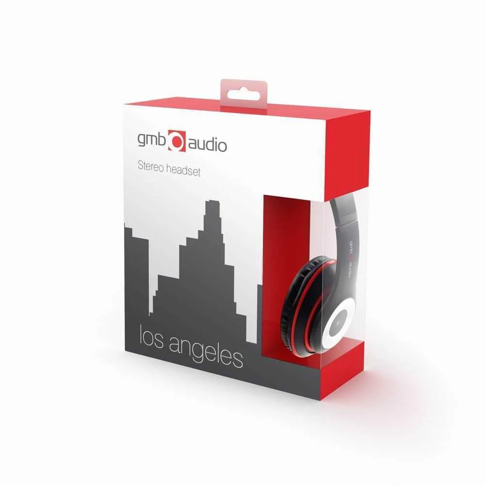 Auriculares Con Micr&oacute;fono Gembird Los Angeles