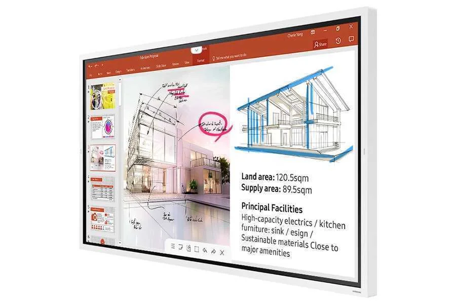 Samsung Led-Display Leddisplay Flip 2 Wm65r 65"" (Lh65wmrwbgcxen)