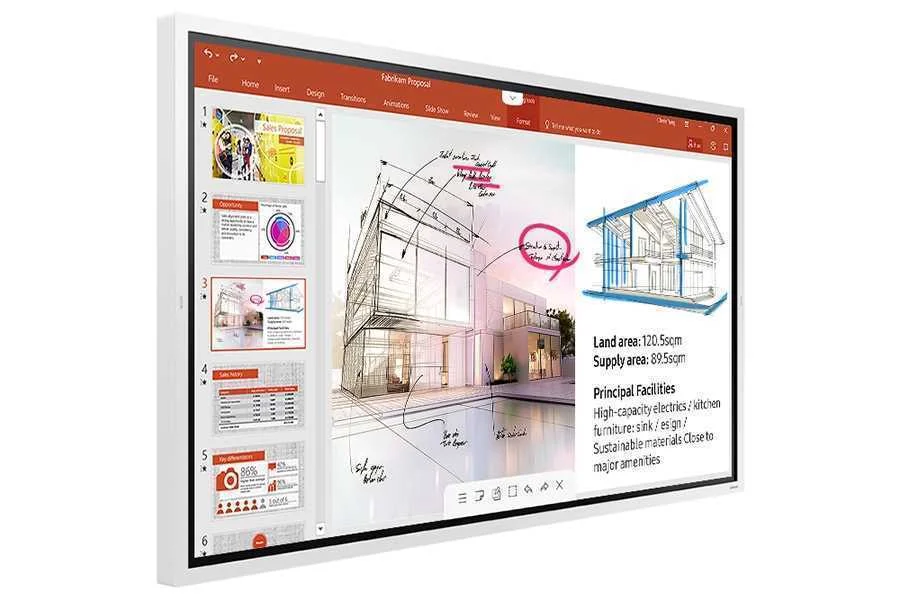 Samsung Led-Display Leddisplay Flip 2 Wm65r 65"" (Lh65wmrwbgcxen)