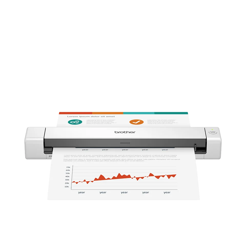 Esc&aacute;ner Profesional Port&aacute;til Brother Ds-640