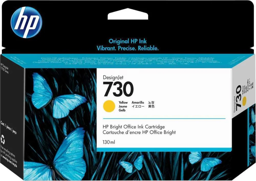 Hp 730 - Yellow - Original - Designjet - Ink Cartridge