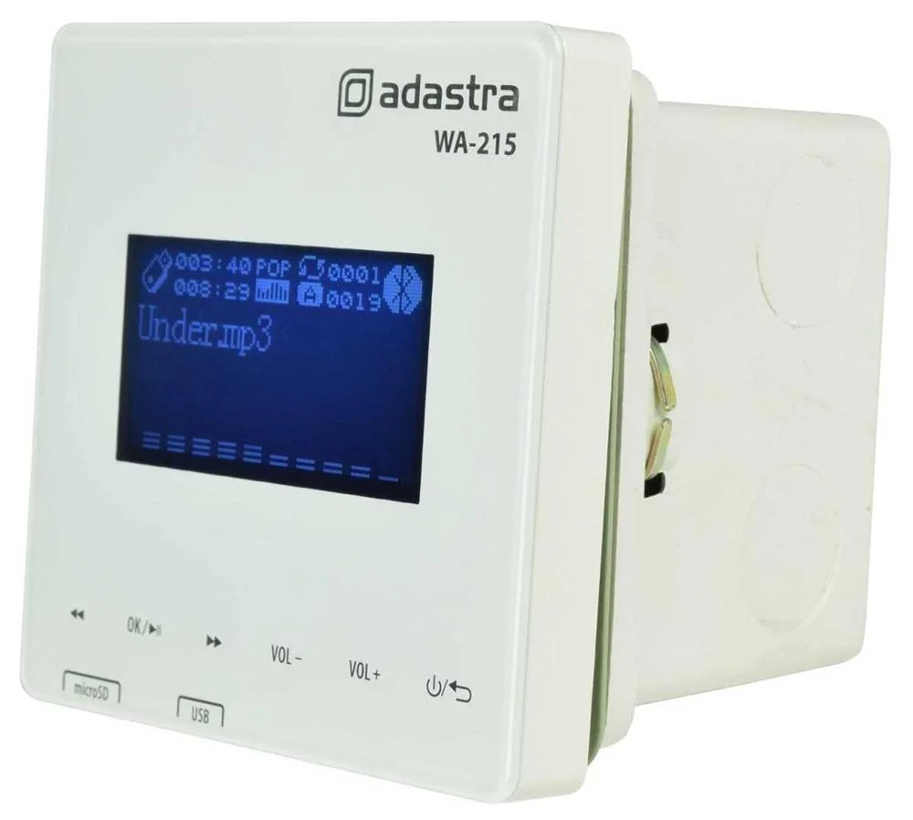 Amplificador Montagem Parede Wa-215 + Media Player