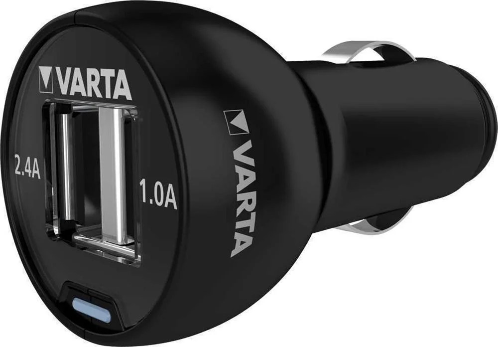 Adaptador Carregador Varta para Carro 2 Usb 4,8a