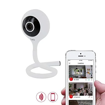 C&acirc;mara Wi-Fi com Dete&ccedil;&atilde;o Sonora