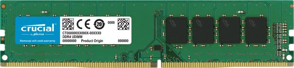 Mem&oacute;ria RAM Value 32gb Ddr4-3200mhz Cl22 Dual-Ranked - Crucial