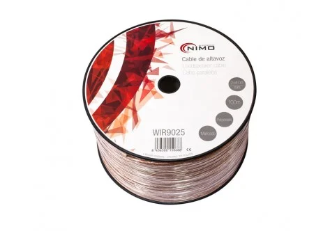 Cabo de Coluna 2x4,0mm, 100m Polarizado Transparen